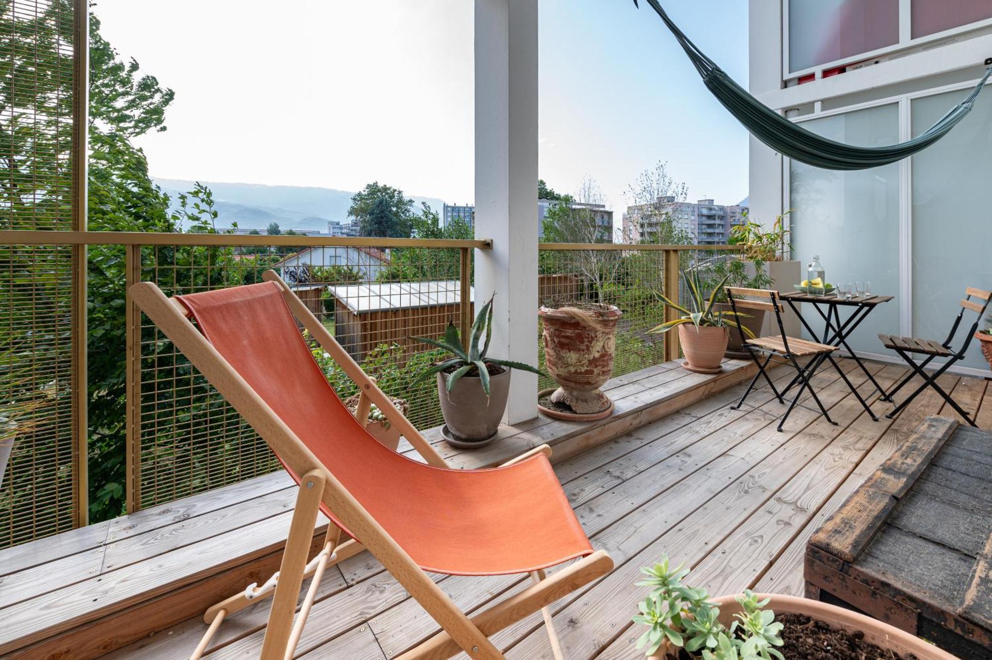 Calme Et Verdure: Vue Montagne - Terrasse - Wifi Grenoble Kültér fotó